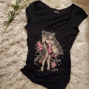 Rock Steady pin up t- shirt